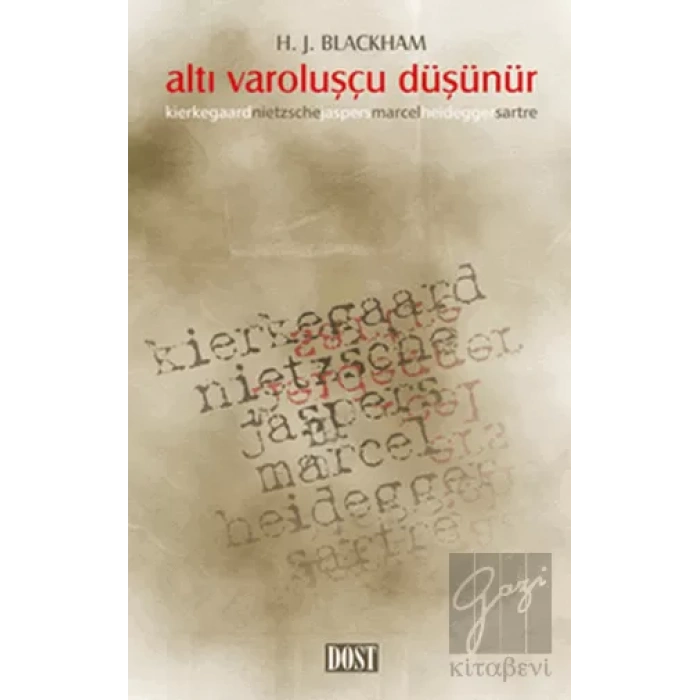 Altı Varoluşçu Düşünür 3. Baskı