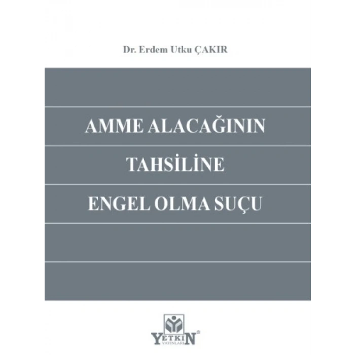 Amme Alacağının Tahsiline Engel Olma Suçu