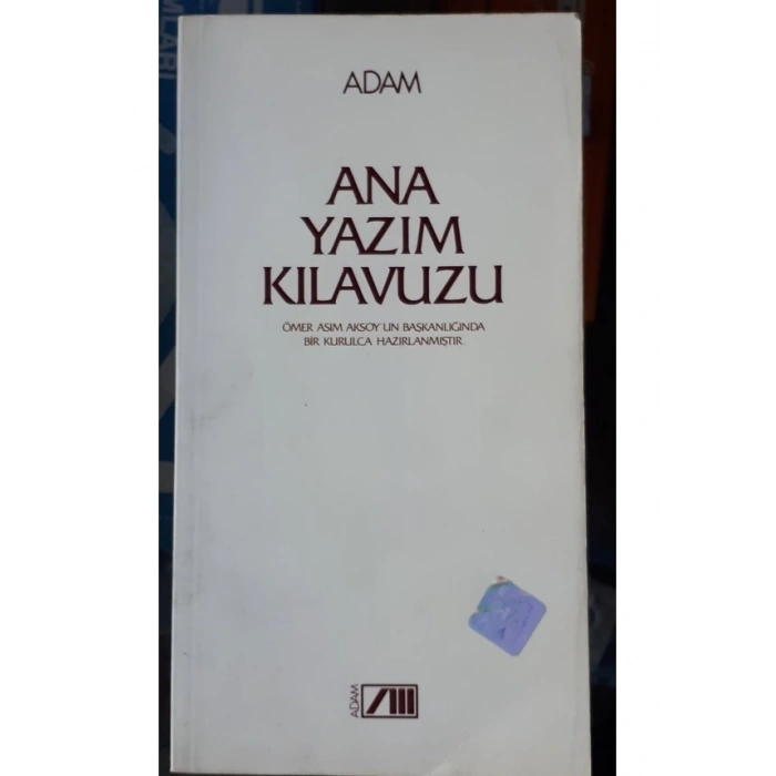 Ana Yazım Kılavuzu