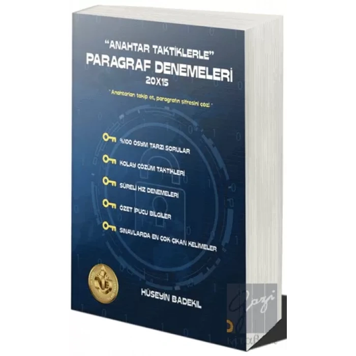 Anahtar Taktiklerle Paragraf Denemeleri 20×15