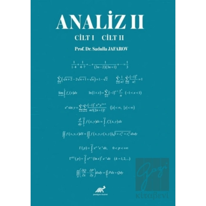 Analiz II (Cilt I – Cilt II)