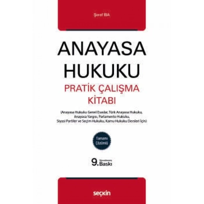 Anayasa Hukuku Pratik Çalışma Kitabı
