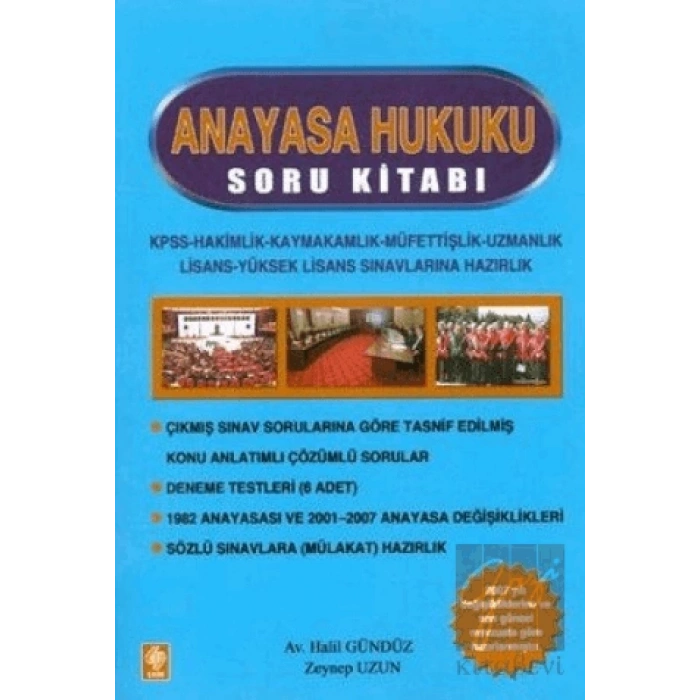 Anayasa Hukuku Soru Kitabı
