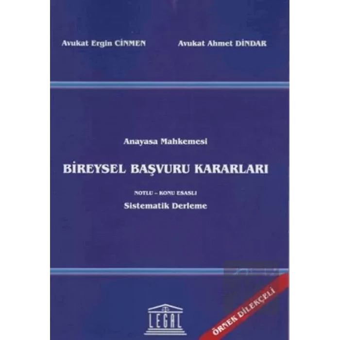 Anayasa Mahkemesi Bireysel Başvuru Kararları