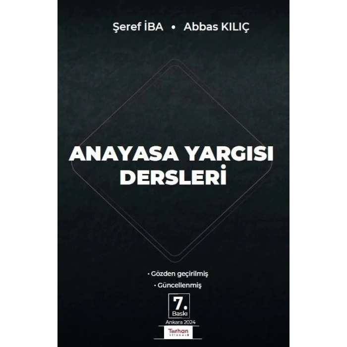 Anayasa Yargısı Dersleri