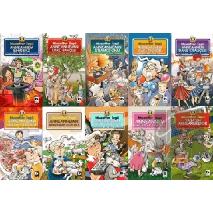 Anneannemin Akıl Almaz Maceraları Seti (20 Kitap)
