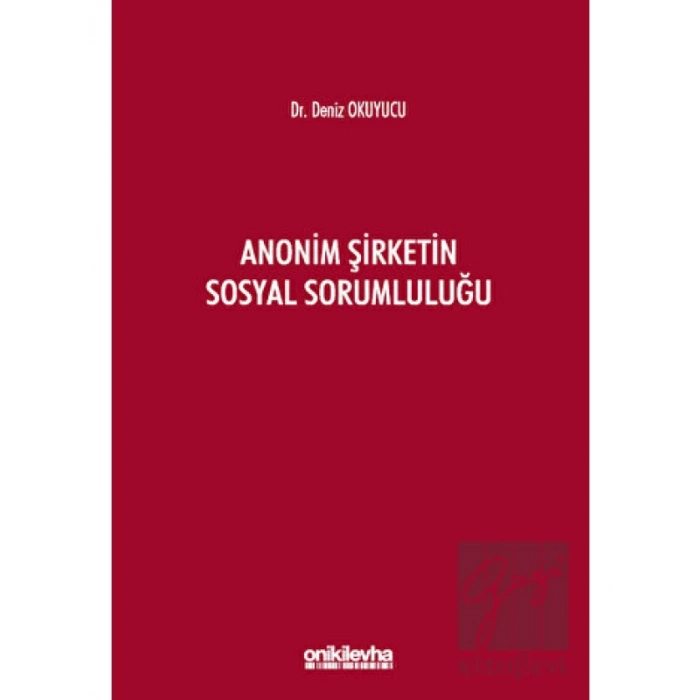 Anonim Şirketin Sosyal Sorumluluğu