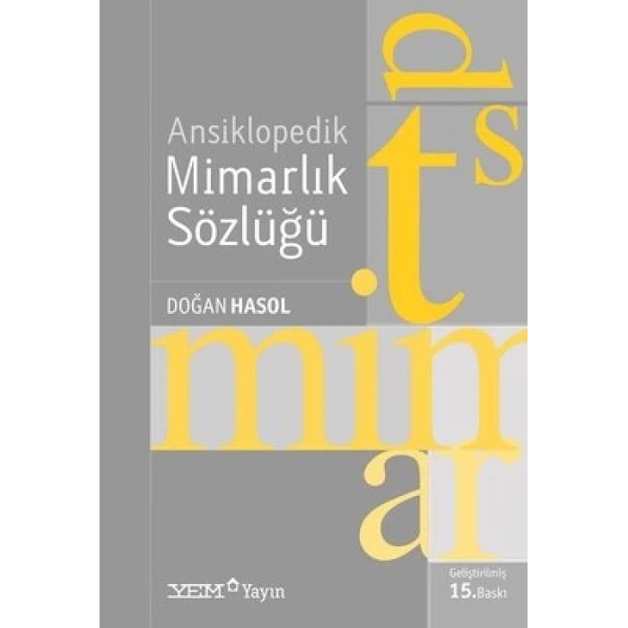 Ansiklopedik Mimarlık Sözlüğü