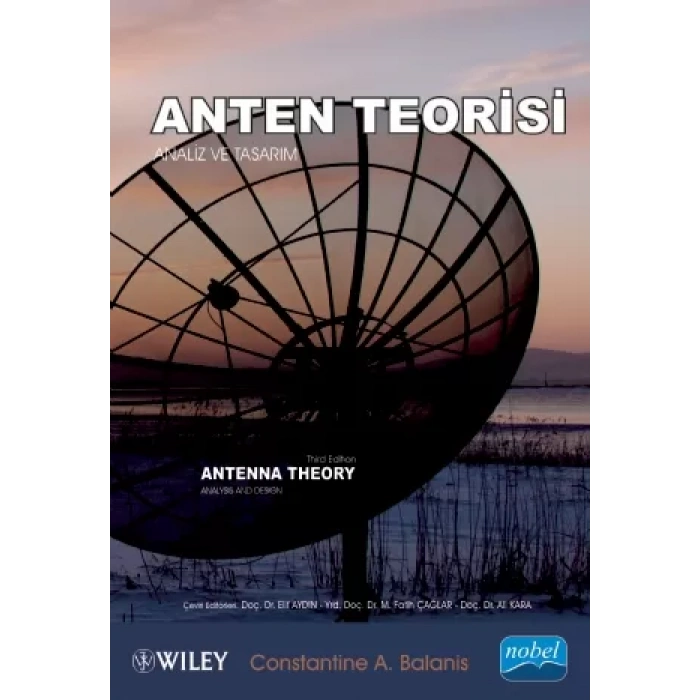 ANTEN TEORİSİ: Analiz ve Tasarım - Antenna Theory: Analysis and Design