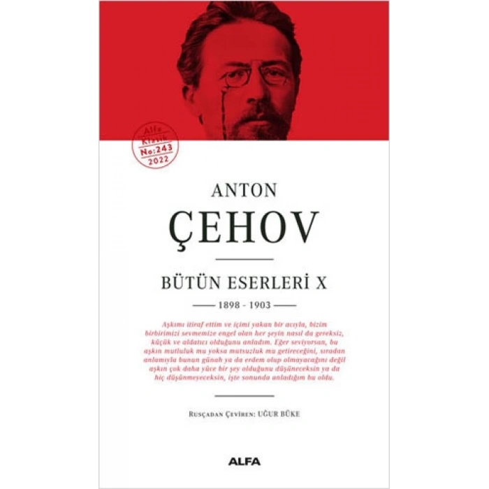 Anton Çehov Bütün Eserleri 10 (Ciltli)