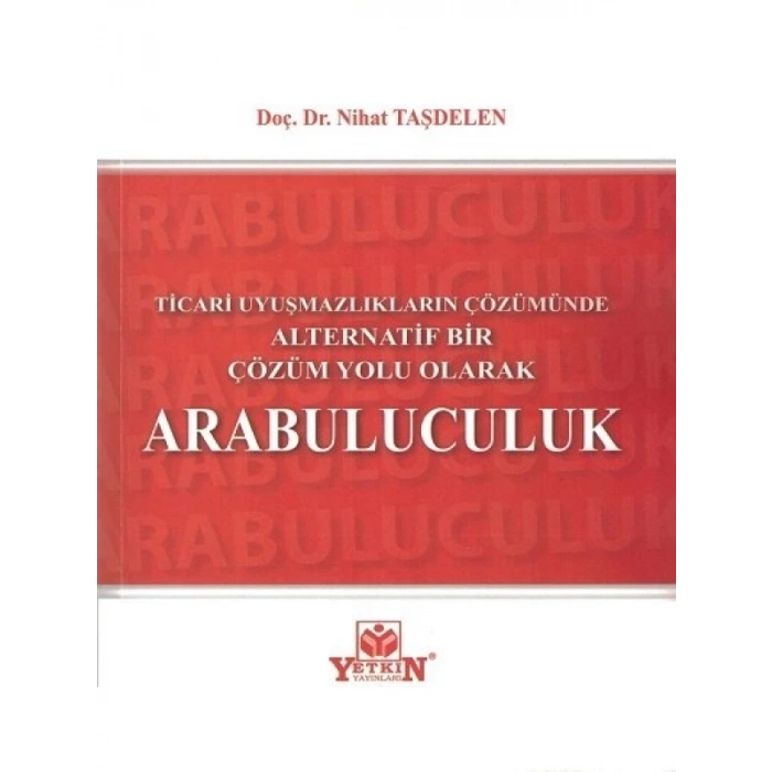 Arabuluculuk - Nihat Taşdelen
