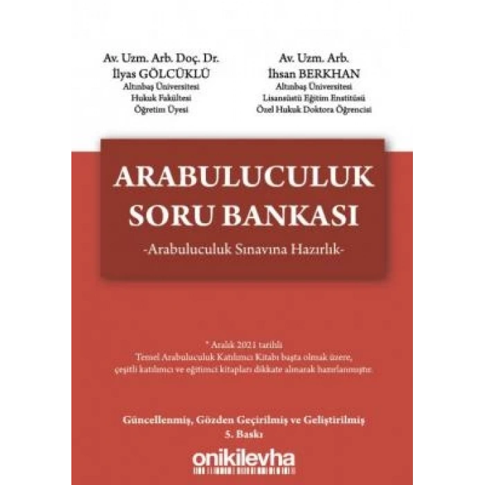 Arabuluculuk Soru Bankası