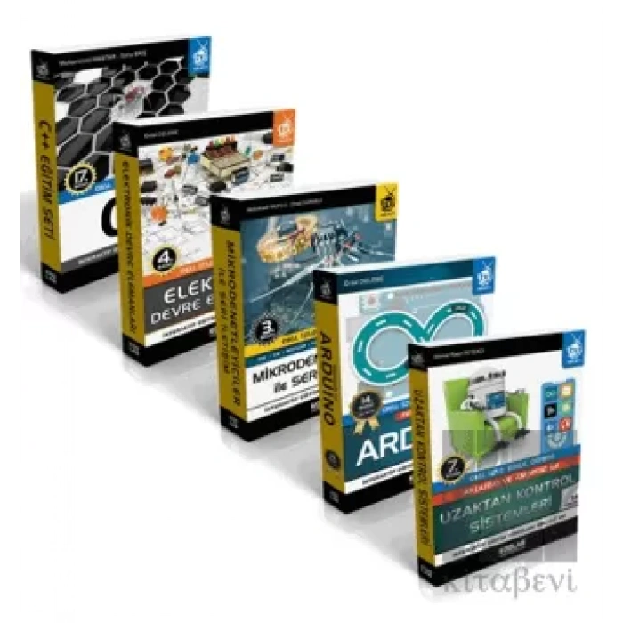 Arduino Eğitim Seti 3 (5 Kitap Takım)