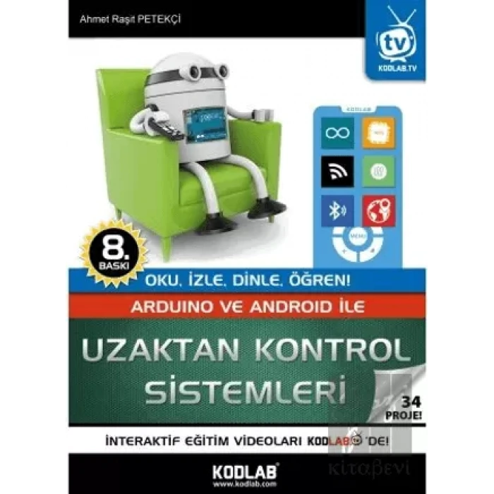 Arduino ve Android İle Uzaktan Kontrol Sistemleri - 34 Proje