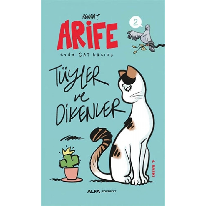 Arife Evde CAT Başına Tüyler ve Dikenler