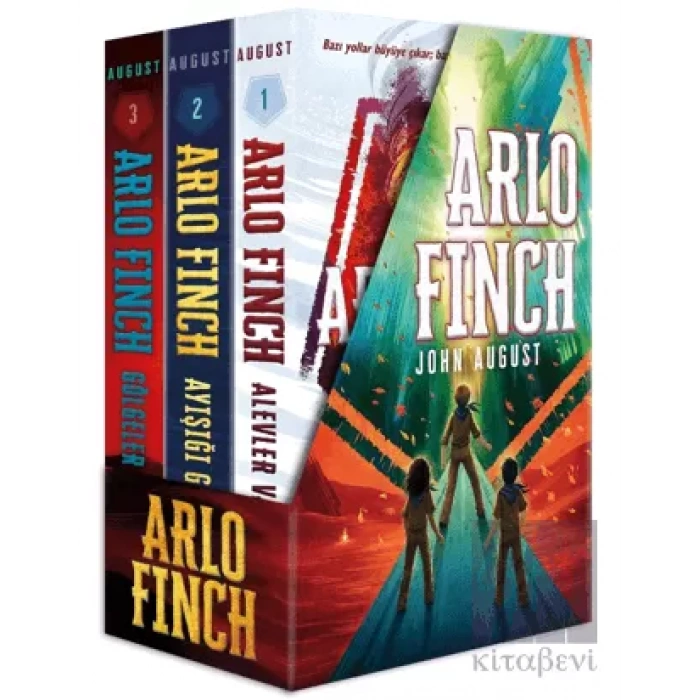 Arlo Finch 3 Kitap Takım (Kutulu + Ciltli)
