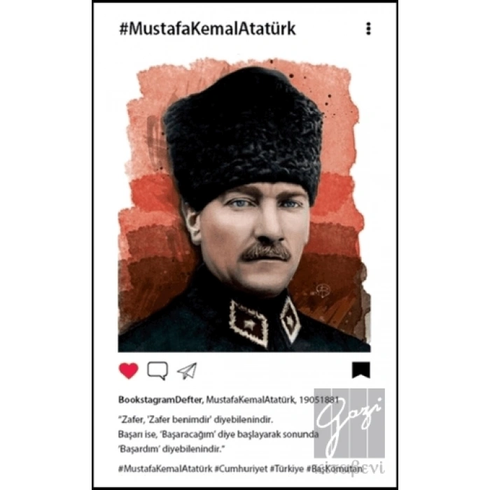Atatürk 2 Bookstagram Defter