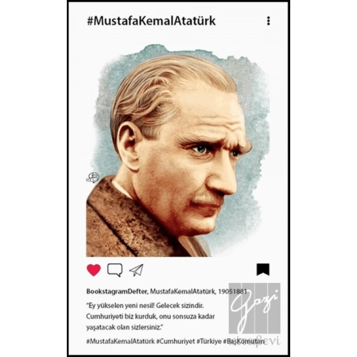 Atatürk 3 Bookstagram Defter