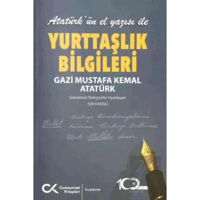 Atatürk’ün El Yazısı ile Yurttaşlık Bilgileri