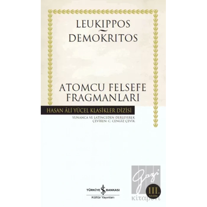 Atomcu Felsefe Fragmanları