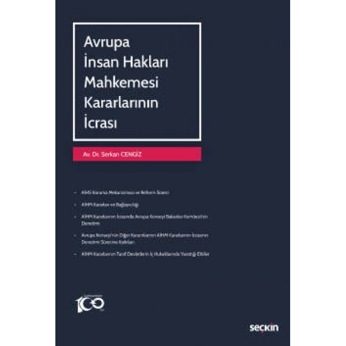 Avrupa İnsan Hakları Mahkemesi Kararlarının İcrası