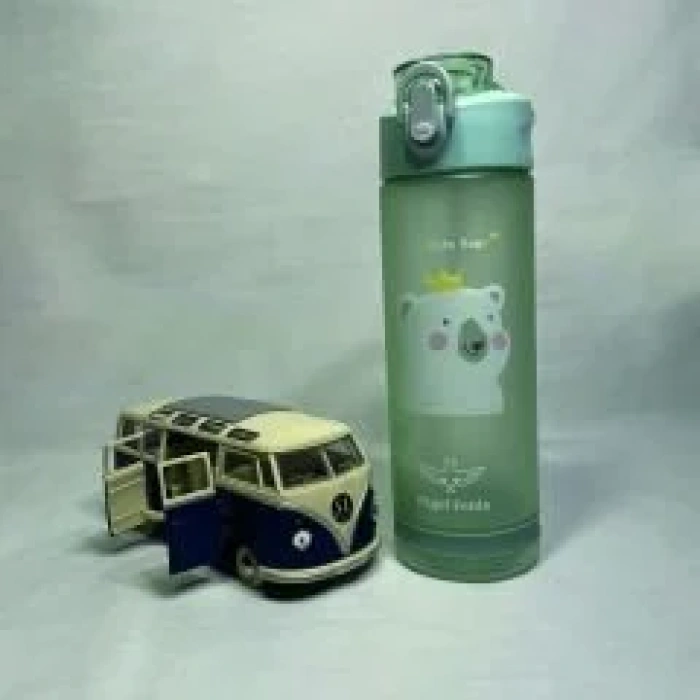 Ayıcık Desenli Su Yeşili Matara
