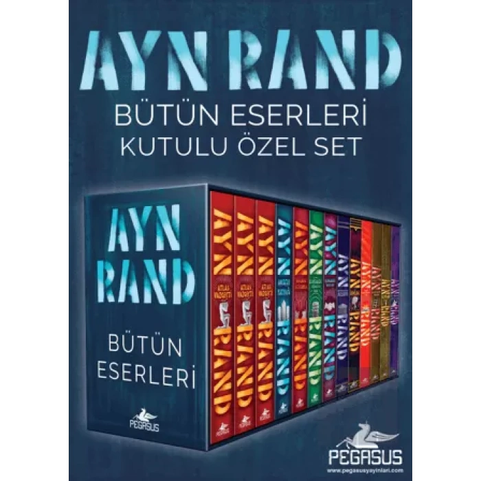 Ayn Rand Bütün Eserleri Kutulu Özel Set (13 Kitap )