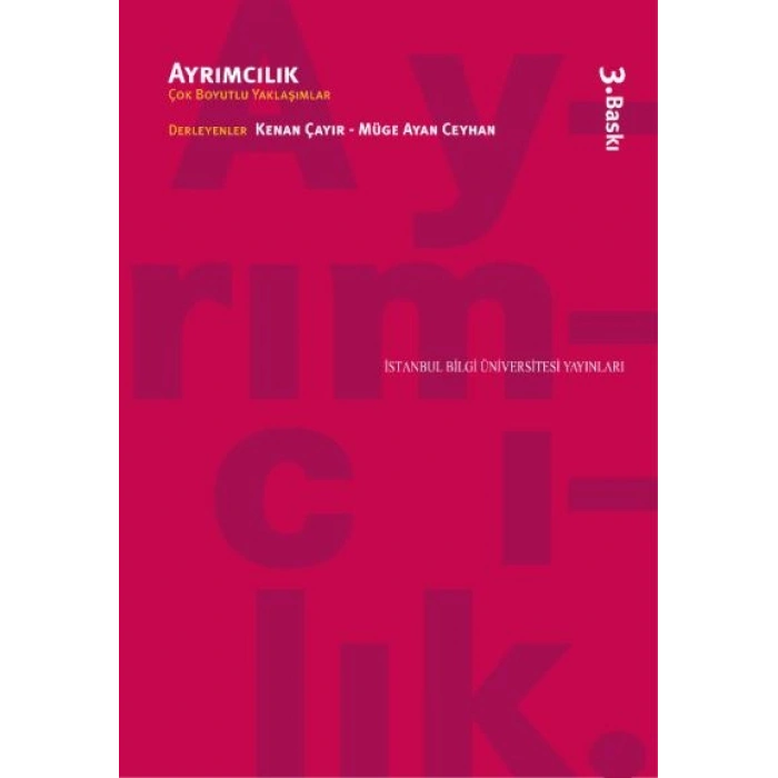 Ayrımcılık: Çok Boyutlu Yaklaşımlar