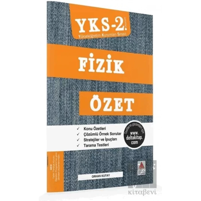AYT (YKS 2. Oturum) Fizik Özet