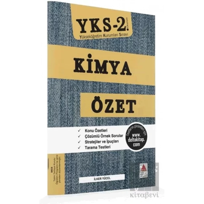 AYT (YKS 2. Oturum) Kimya Özet