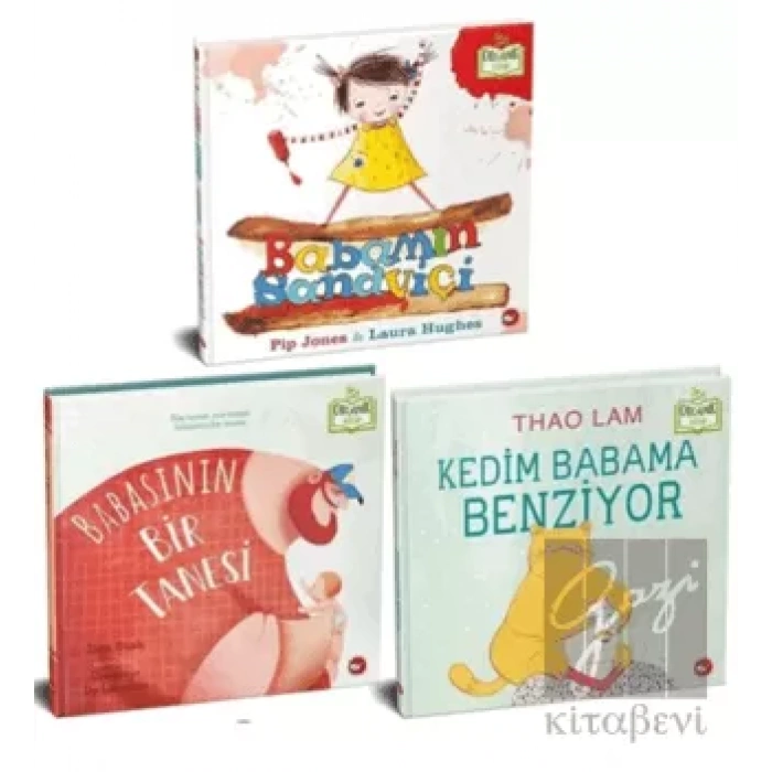 Babamı Seviyorum Set - Organik (3 Kitap Takım)