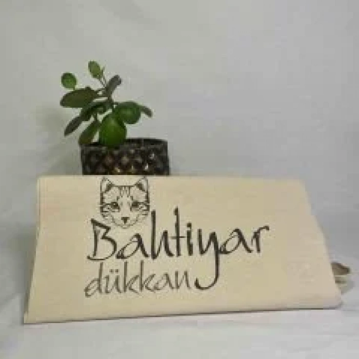 Bahtiyar Dükkan Tasarımlı Bez Çanta