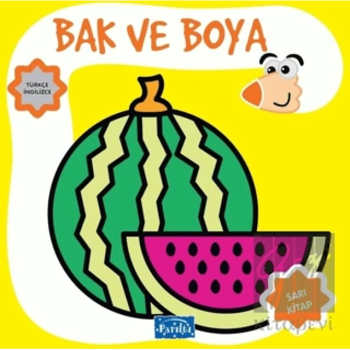 Bak ve Boya Sarı Kitap