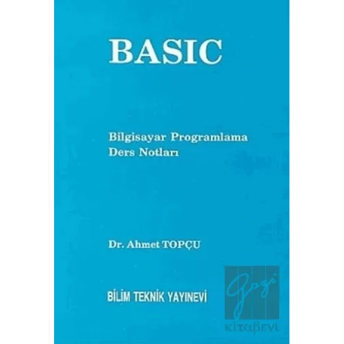 Basic Bilgisayar Programlama Ders Notları