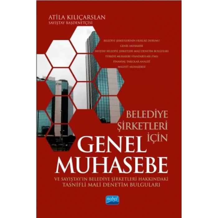 Belediye Şirketleri İçin Genel Muhasebe ve Sayıştay’ın Belediye Şirketleri Hakkındaki Tasnifli Mali Denetim Bulguları