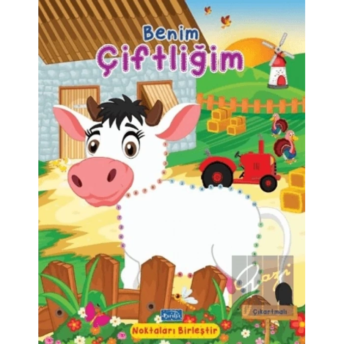 Benim Çiftliğim - Noktaları Birleştir Çıkartmalı