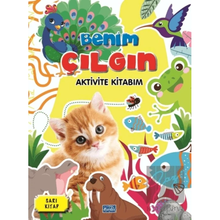 Benim Çılgın Aktivite Kitabım - Sarı Kitap
