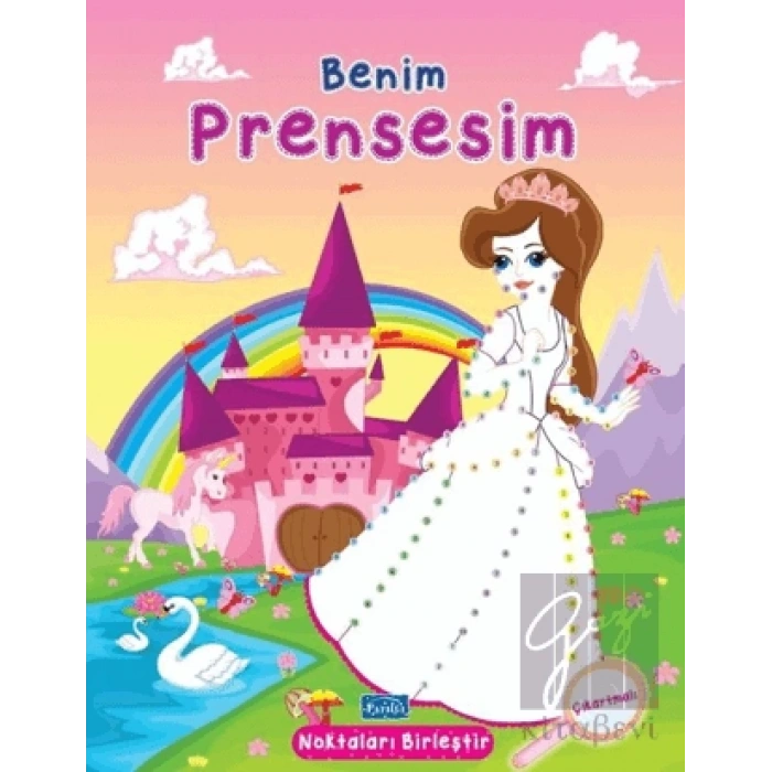 Benim Prensesim - Noktaları Birleştir Çıkartmalı