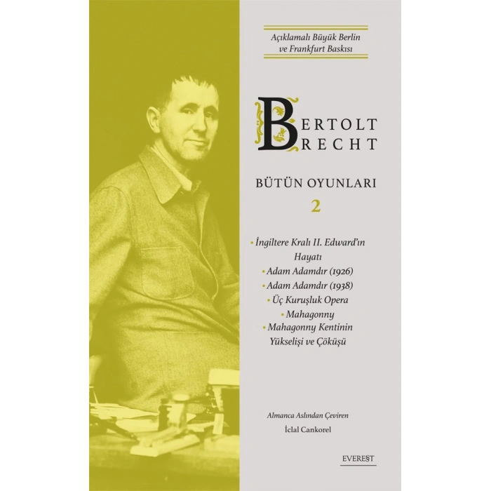 Bertolt Brecht - Bütün Oyunları 2 (Ciltli)