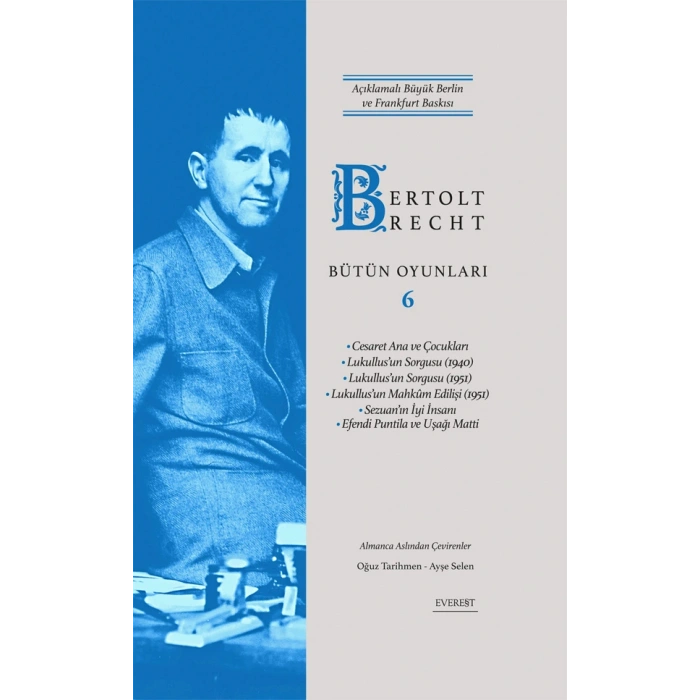 Bertolt Brecht - Bütün Oyunları 6 (Ciltli)