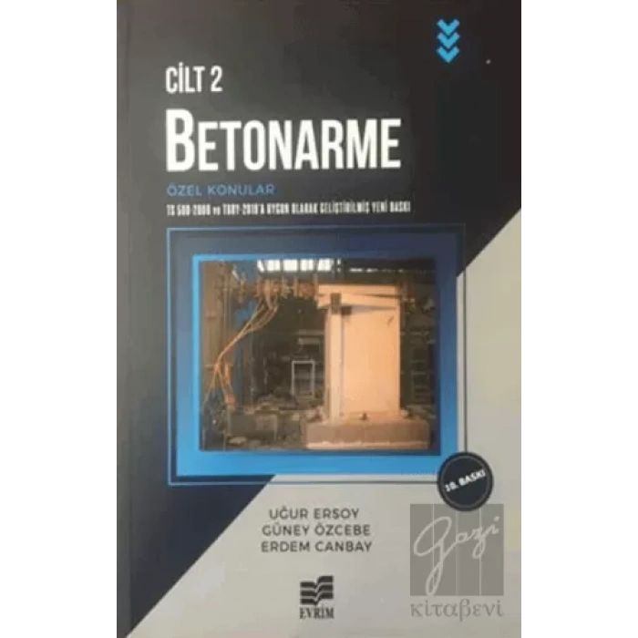 Betonarme Cilt 2 Özel Konular