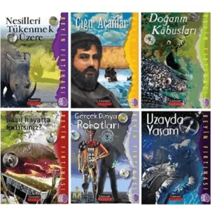 Beyin Fırtınası Mor Dizi (6 Kitap Takım)