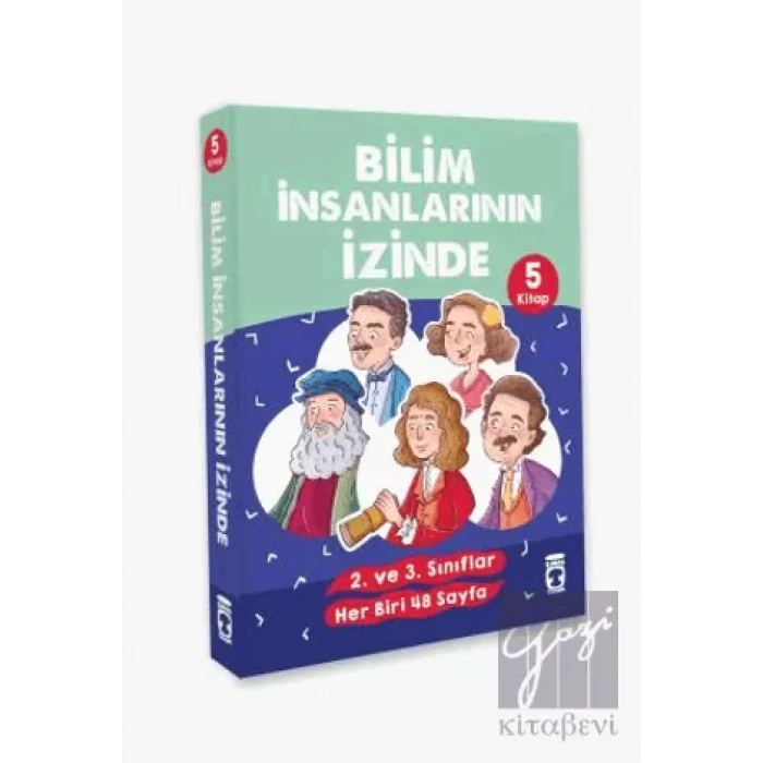 Bilim İnsanlarının İzinde Set (5 Kitap)