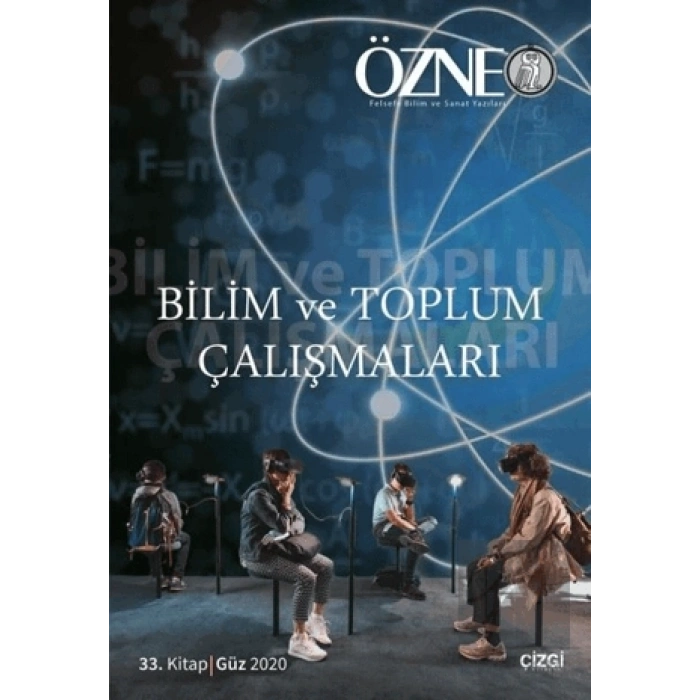Bilim ve Toplum Çalışmaları - Özne 33. Kitap