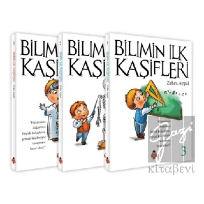 Bilimin İlk Kaşifleri Seti (3 Kitap)