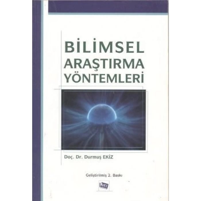 Bilimsel Araştırma Yöntemleri