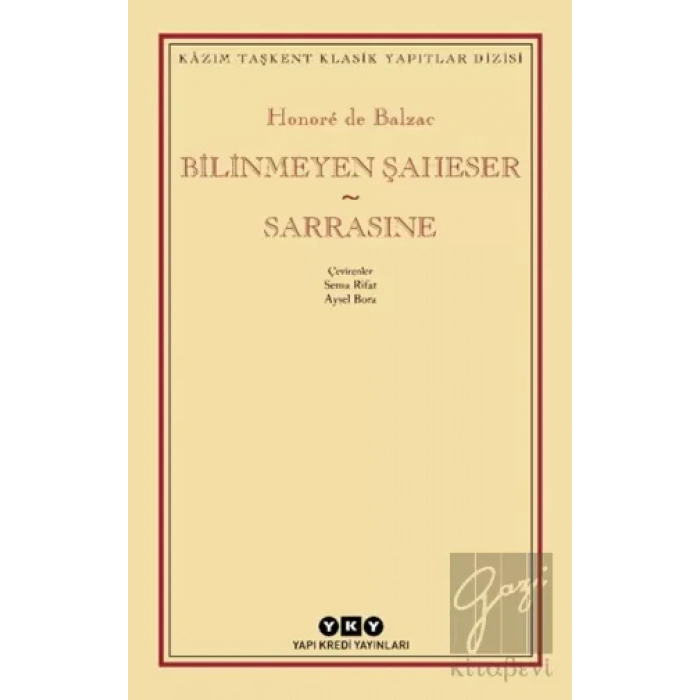 Bilinmeyen Şaheser - Sarrasine