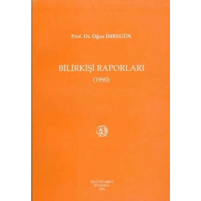 Bilirkişi Raporları 1990