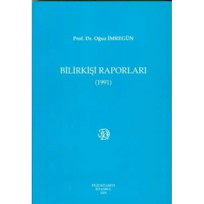 Bilirkişi Raporları 1991