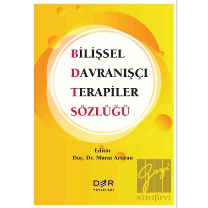 Bilişsel Davranışçı Terapiler Sözlüğü